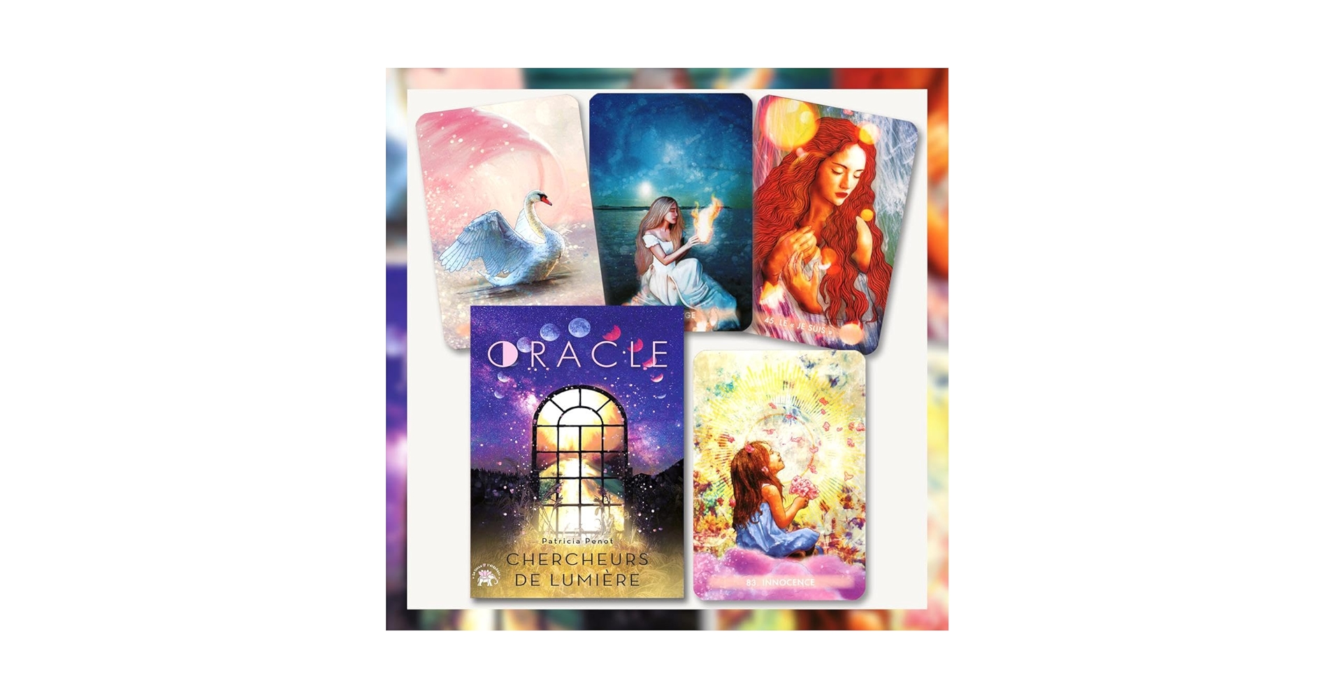 【正規品オラクルカード】ラスト1点✨フェミニンで美しい目覚めのオラクル／金縁仕様 専用・正規品・日本語版・金縁『アセンデッドマスターオラクル